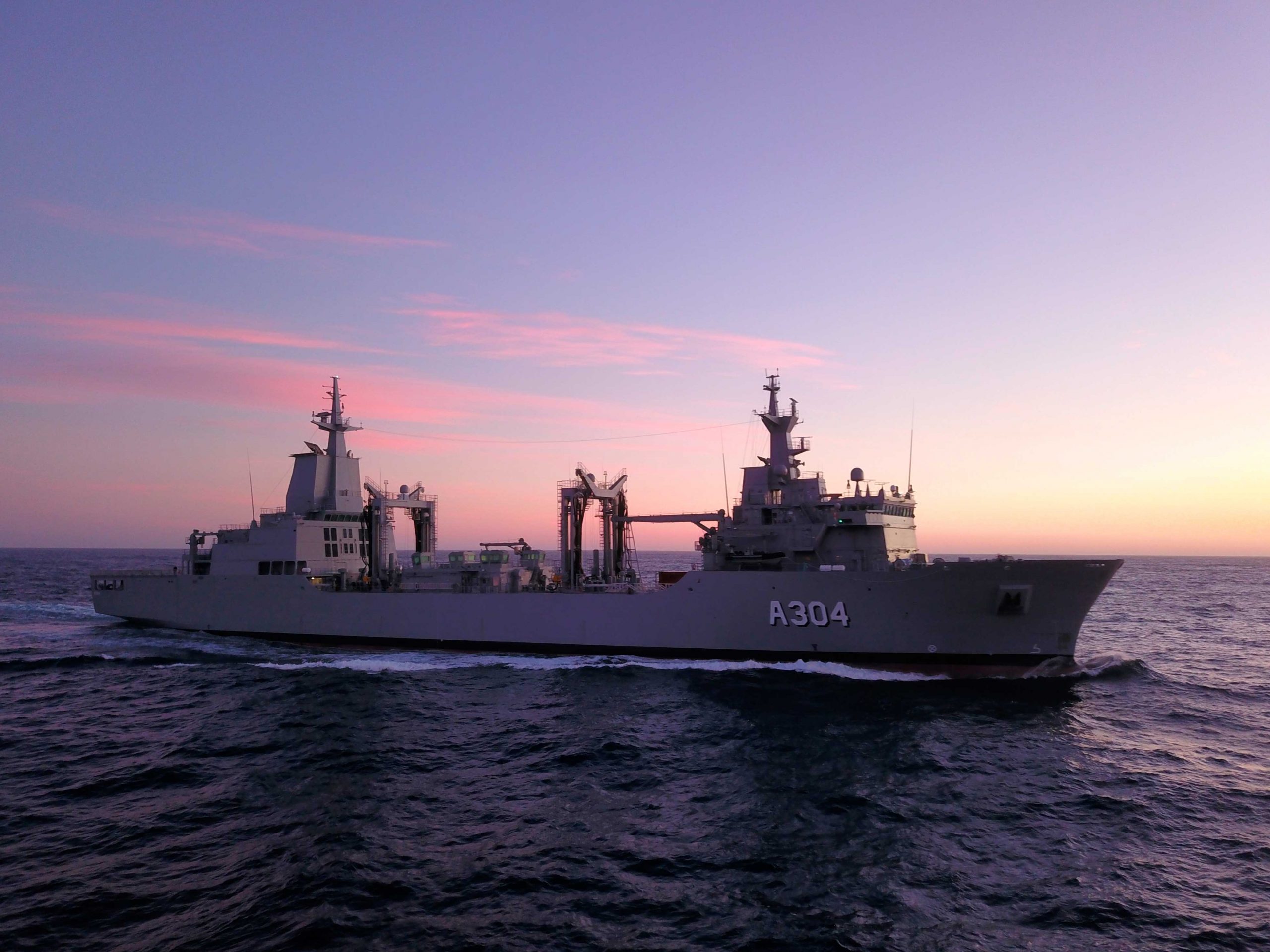 NUSHIP Stalwart Arrives at HMAS Stirling - Navantia