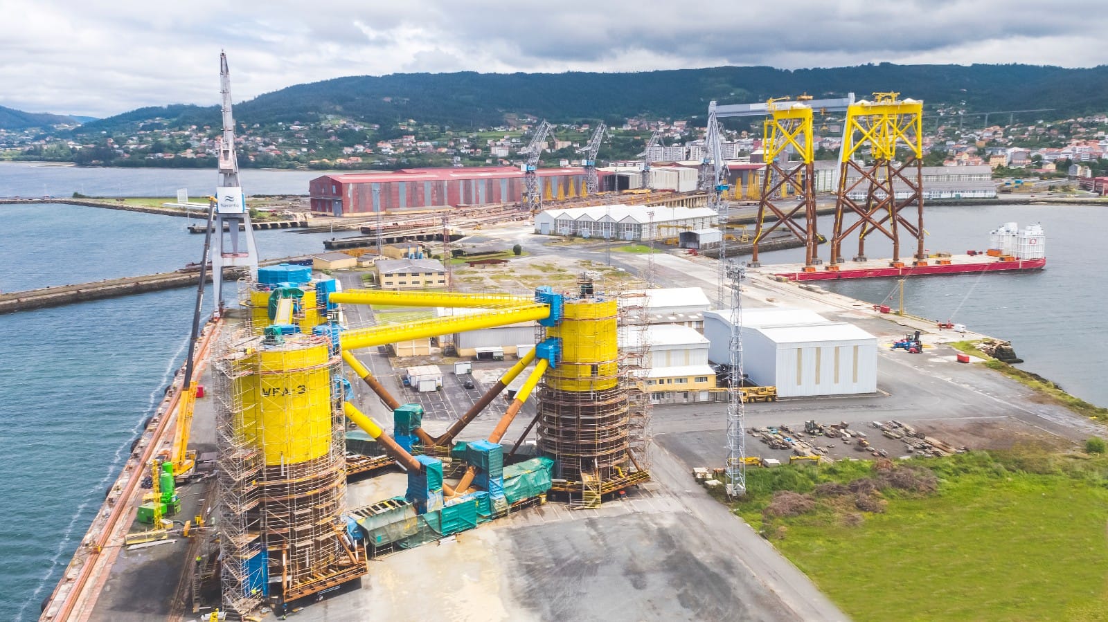 Colaboración entre Harland & Wolff, Navantia y Windar para parques eólico marinos