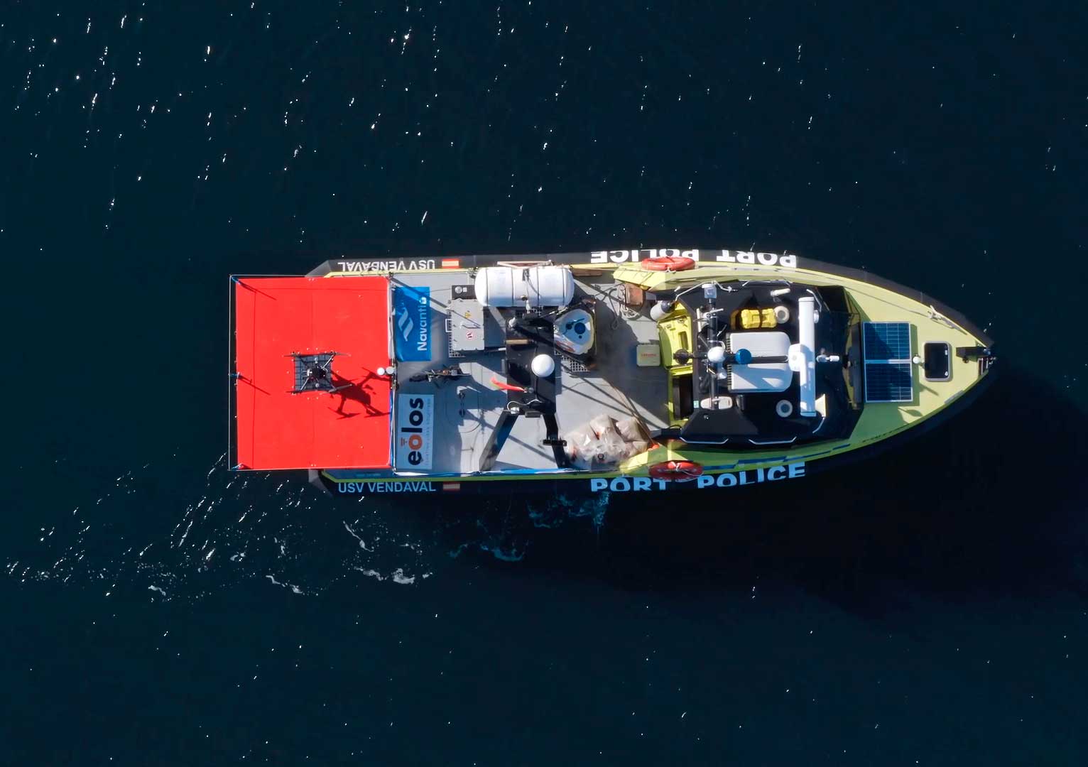 NAVANTIA y EOLOS prueban vehículos autónomos no tripulados aplicados a la eólica marina