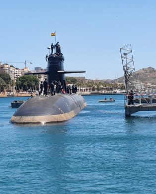 Pruebas de mar submarino S-81
