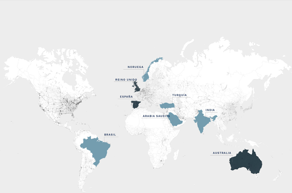 Mapa del Mundo